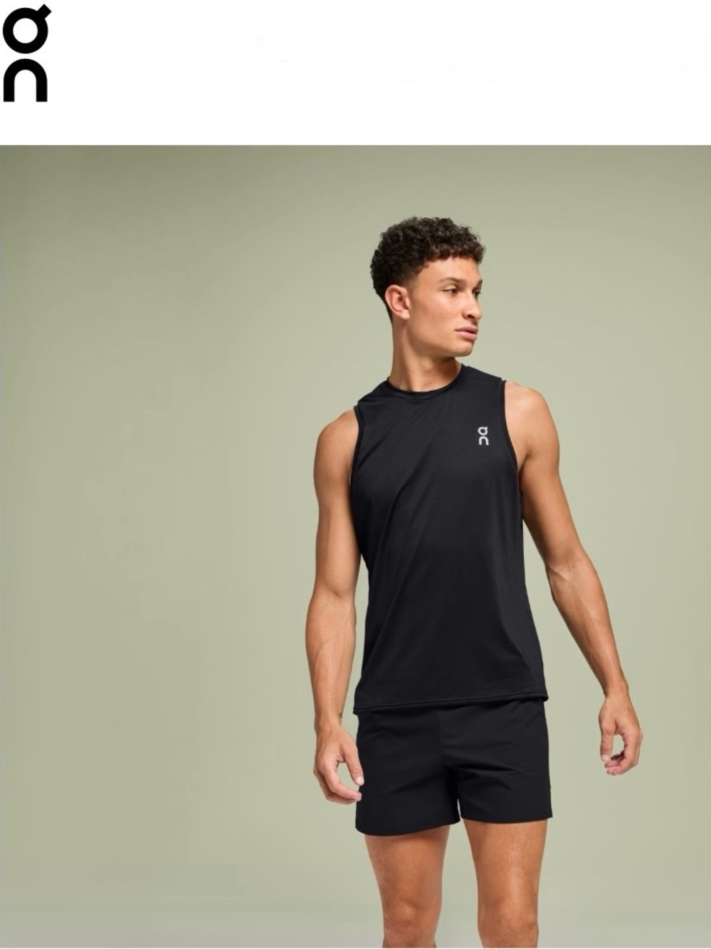 NWT [On] Cloud Running Core Athletic Sleeveless Tank Top in Black Men’s XL